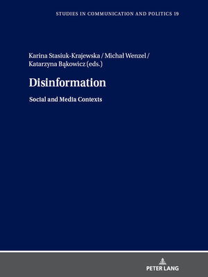 cover image of Disinformation